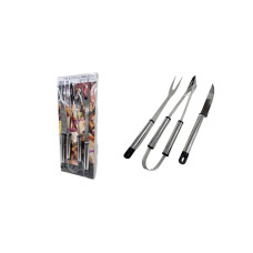 SET ASADO x 3 BLISTER 16 X40 CM                                