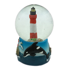 GLOBO AGUA POLY FARO C/ BASE orca 6x4 cm. (110160)             