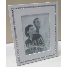 PORTARRETRATO MAD.Bco/STRAS 13x18cm**OFERTA*                   