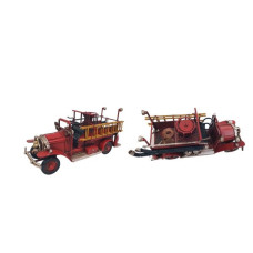 ADORNO METAL CAMION BOMBEROS 17x.5,5x7 cm                      