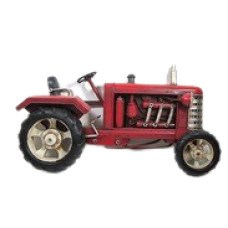 ADORNO METAL TRACTOR P/COLGAR 22X5X12cm                        