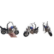 ADORNO METALICO MOTO CHOP.GR 32X12X21cm                        