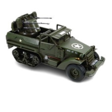 ADORNO JEEP GUERRA  METALICO 16x6x7cm                          