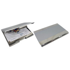 TARJETERO  METAL CENTRO MATE Y BRILLA 9x6 cm (500164)          