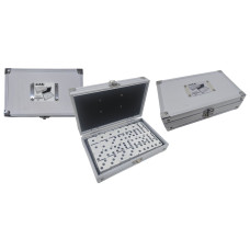 DOMINO PLAST.28 FICHAS GR CAJA ALUMINIO19x11x5 (500222)        