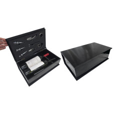 SET ACCESORIOS X7 VINO CAJA MADERA P/ 2 BOTELL (500373)        