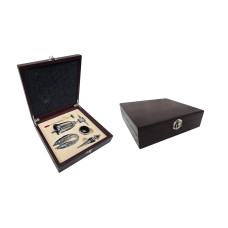 SET ACCESORIOS  X5 VINO SACACOR.SIN FIN CJ MAD (500399)        