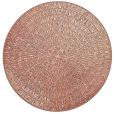 INDIVIDUAL PVC  CIRCULO ROSE GOLD 38cmSPLENDOR (503628)        