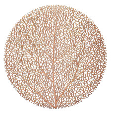 INDIVIDUAL PVC  ROSE GOLD 38cm HOJA  EDEN (503639)             