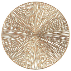INDIVIDUAL PVC GOLD 38 cm RAYOS CORAL (503667)                 