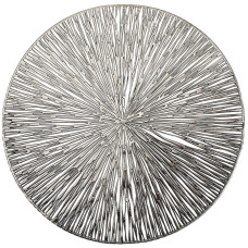 INDIVIDUAL PVC  SILVER 38 cm RAYOS CORAL (503668)              